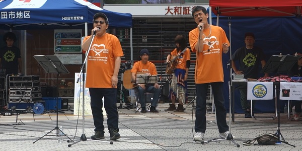 img:orange rings ライブ画像 とっておきの音楽祭町田2016