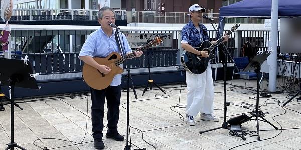 img:orange rings ライブ画像 20240913_とつかストリートライブ 夏フェス2024